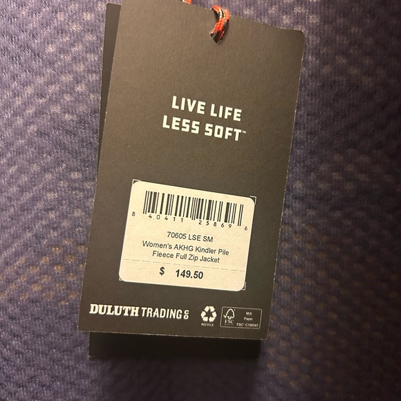 NWT Women's AKHG Kindler Pile Fleece Full Zip Jacket - Picture 11 of 11